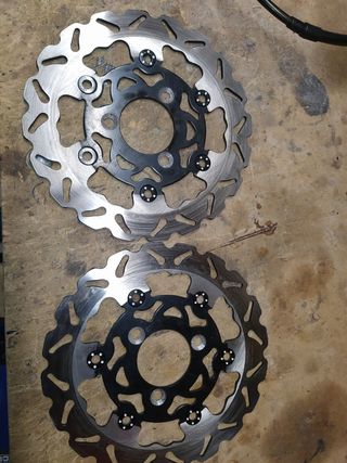 Impianto freni pit bike 
