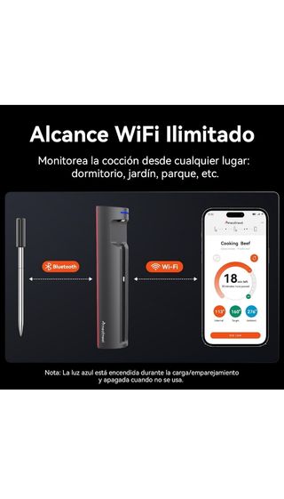 Termómetro de carne Meatmeet Pro WiFi