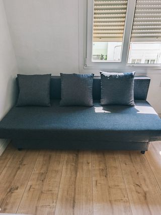Sofá cama Ikea Alvdalen - Gris