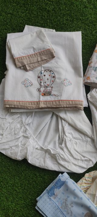 Sábanas cuna bebé (120x60cm)