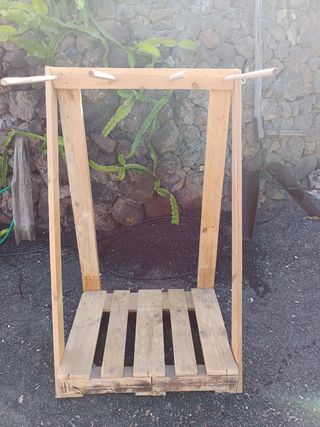 Soporte tablas surf madera