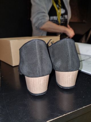 Zapatos flamenco negros, nuevos