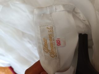 Vestido comunión niña blanco