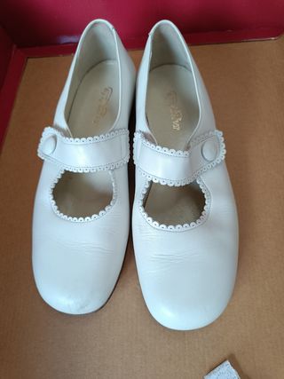 Vestido comunión niña blanco