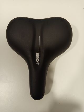 Sillín bici ErgoFit - Negro