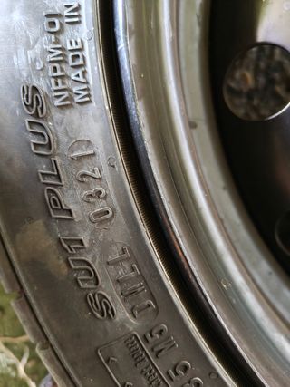 4 Llantas 195 45 15 saxo 106 al 95%