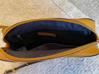 Bolso bandolera amarillo mostaza