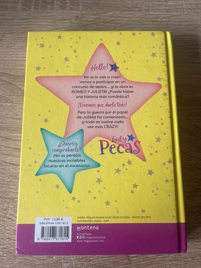 ¡Locuras en el escenario! (Serie Lady Pecas 2)