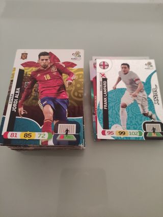 Cartas Adrenalyn UEFA EURO 2012