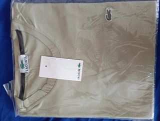Camiseta Lacoste beige