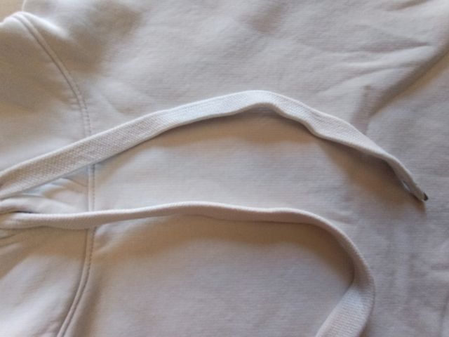 Sudadera blanca Bershka