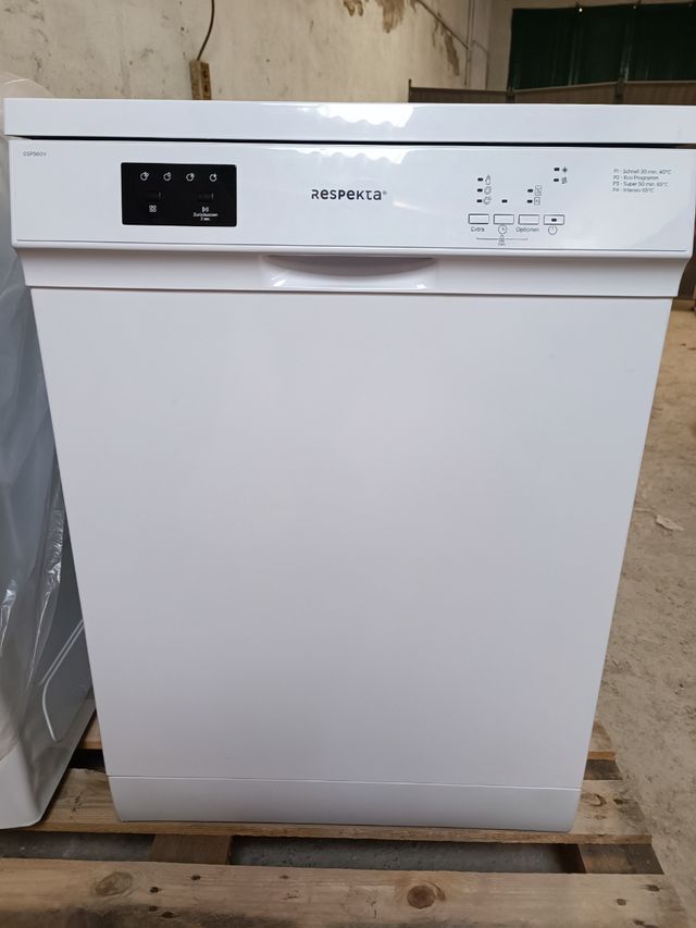 Lavavajillas Respekta libre instalación 60 cm