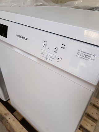 Lavavajillas Respekta libre instalación 60 cm