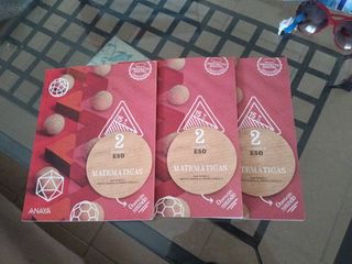 2ESO MATEMÁTICAS X TRIMESTRES 30€ los tres