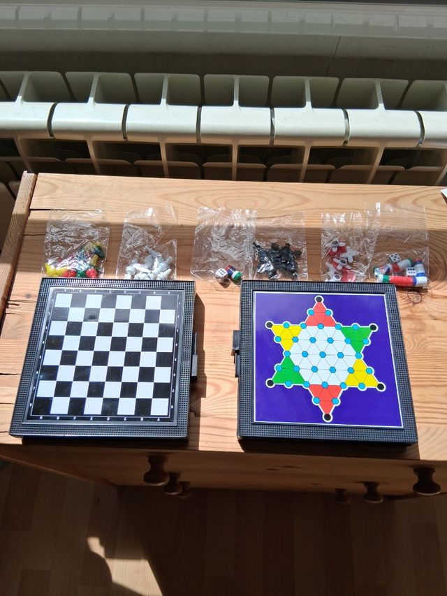 Juegos de mesa: Ajedrez y otros