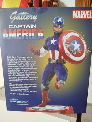 Figura Marvel Gallery Capitán América