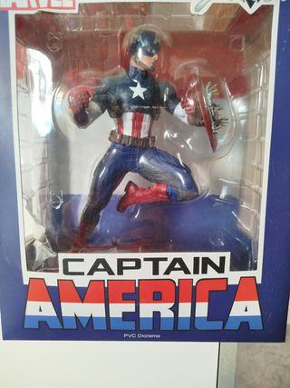 Figura Marvel Gallery Capitán América