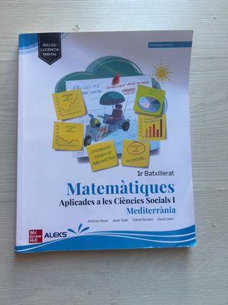 Matemàtiques Aplicades a les Ciències Socials 1...