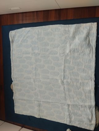 Colchón bebé látex para cuna y ropa de cuna.
