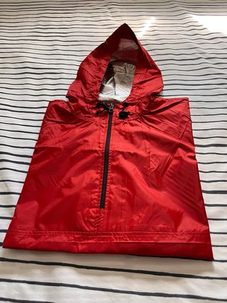 Chaqueta rompevientos estilo DC - Roja - Unisex