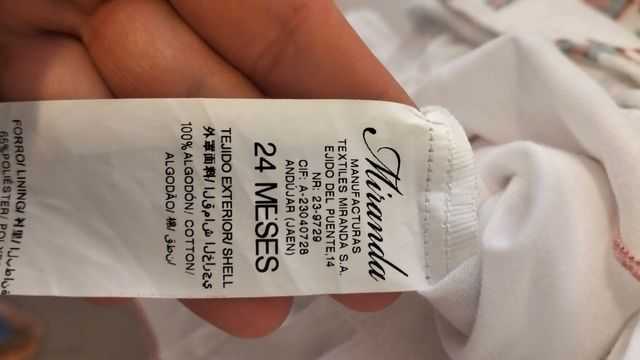 Vestido Miranda 24 meses