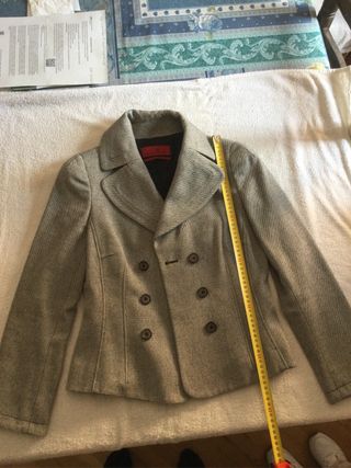 Chaqueta Carolina Herrera gris talla S