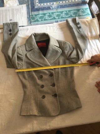 Chaqueta Carolina Herrera gris talla S
