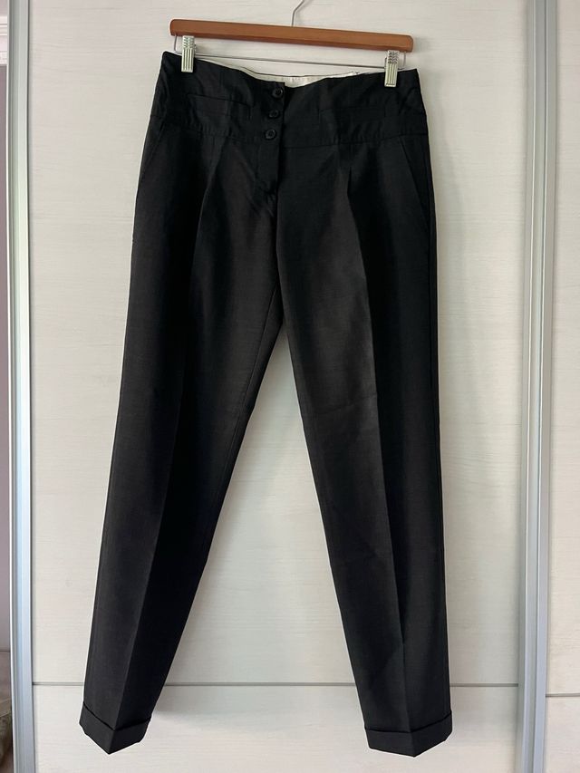 Pantalones traje Tintoretto negros