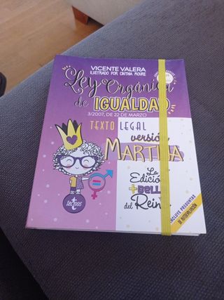 Ley Orgánica de Igualdad. Versión Martina: 3/20...