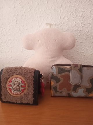 Portafogli 2 Tous - Marrone e multicolore