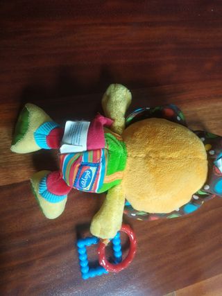 Peluche Sonajero Sensorial León Playgro edad 0+