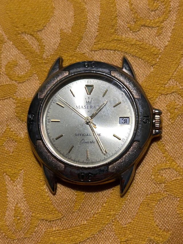 Maserati Orologio Quarzo Argento