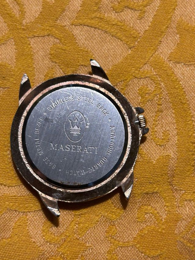 Maserati Orologio Quarzo Argento