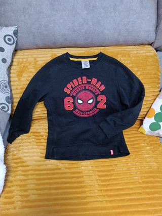 Sudadera Spiderman Niño 9-10 años