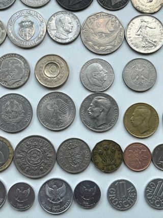 62 Monedas - Diferentes Países