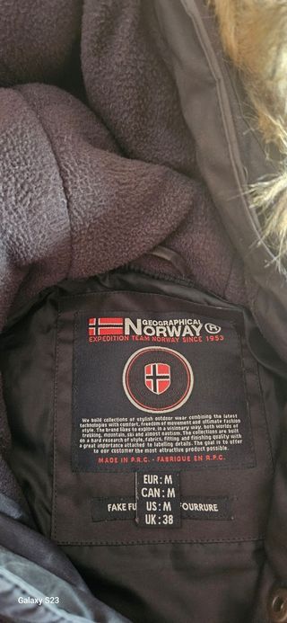 Geographical Norway Chaqueta