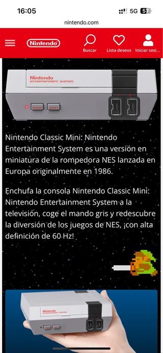 NES Classic Mini - Nintendo