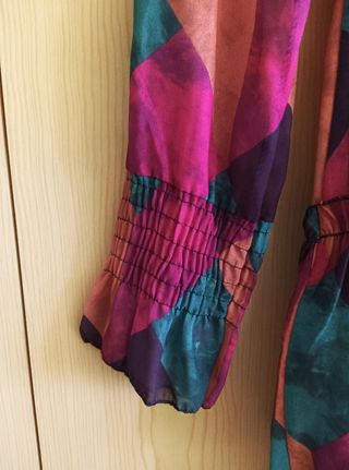 Vestido estampado multicolor - Talla única