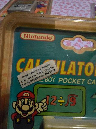 Calculadora Game Boy Nintendo