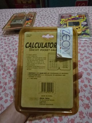 Calculadora Game Boy Nintendo