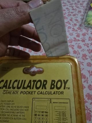 Calculadora Game Boy Nintendo