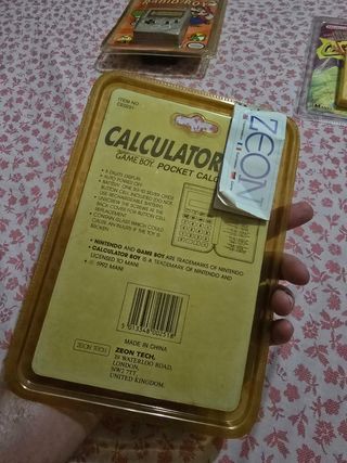 Calculadora Game Boy Nintendo