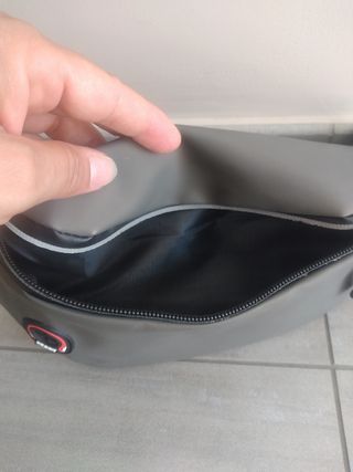 Marsupio uomo grigio