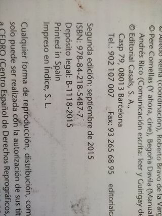 Lengua castellana y Literatura 1 ESO (2015)