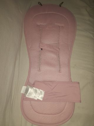 Colchoneta Bugaboo rosa bebé