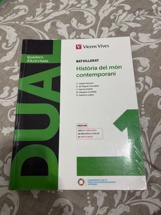 Història del món contemporani
Nuevo
