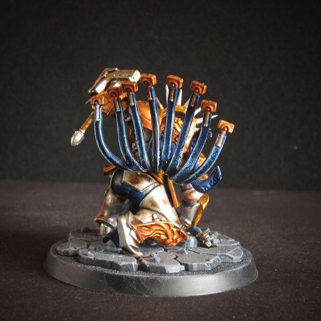 Gardus Steelsoul - Miniatura pintada