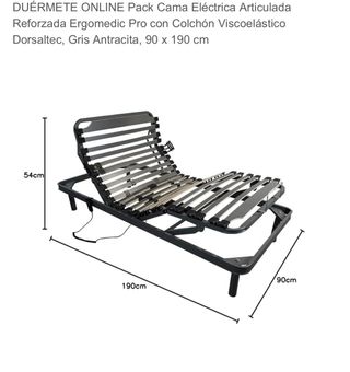 Cama Articulada Ergomedic Pro 90x190