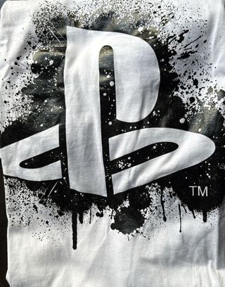 T-Shirt H&M Bianca Logo Playstation Ragazzo