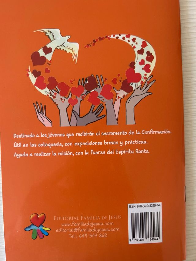 Libro confirmación, don y misión.